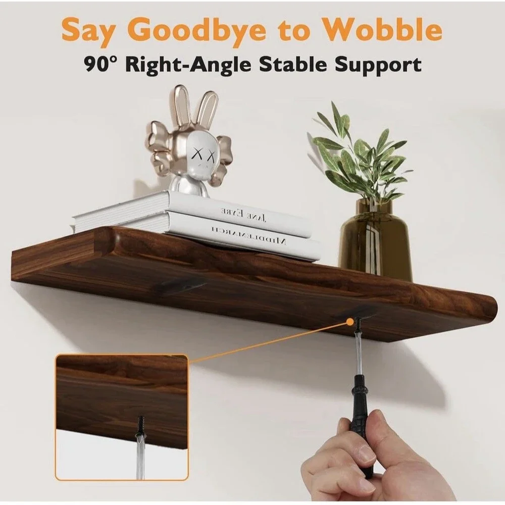 Floating Shelves for Wall Rustic Farmhouse 36 Inch